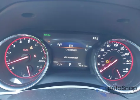 2020 Toyota Camry Xse z USA, uszkodzony, nr VIN 4T1K61AK1LU983535